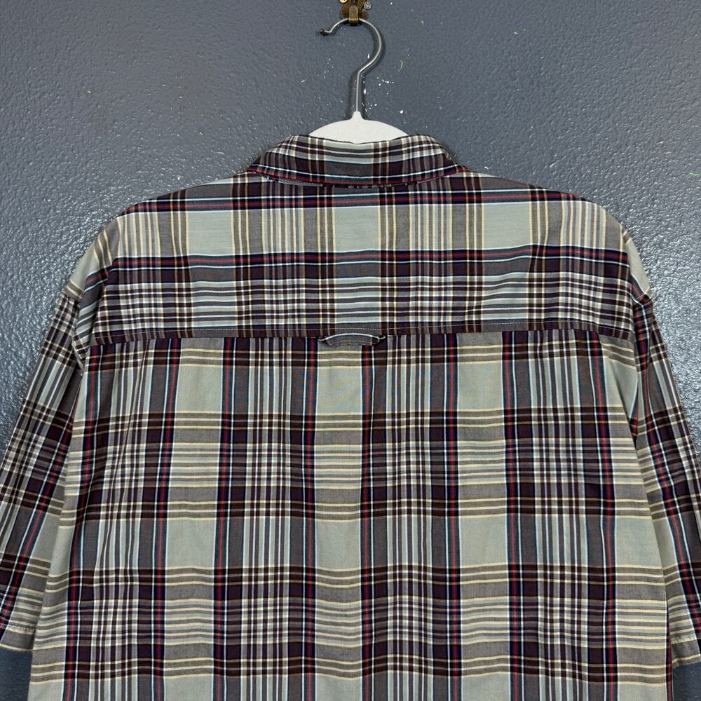 Pendleton XL men’s flannel short sleeve button up shirt outdoor hiking - Picture 7 of 11